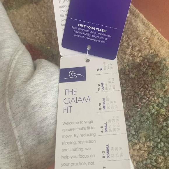 NWT GAIAM jacket fleece lined size xs - Picture 4 of 5